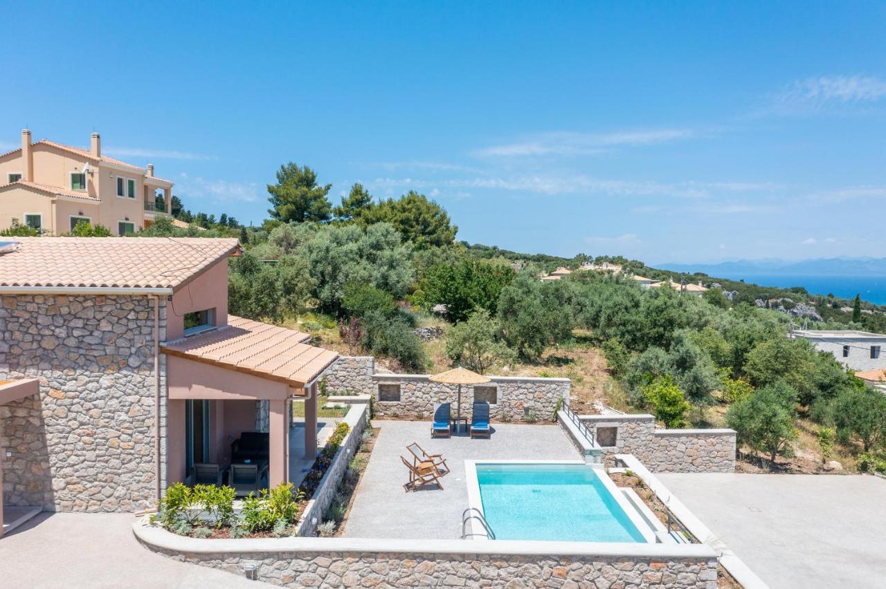 31 Blue Ionian Villas Apolpaina Екстериор снимка