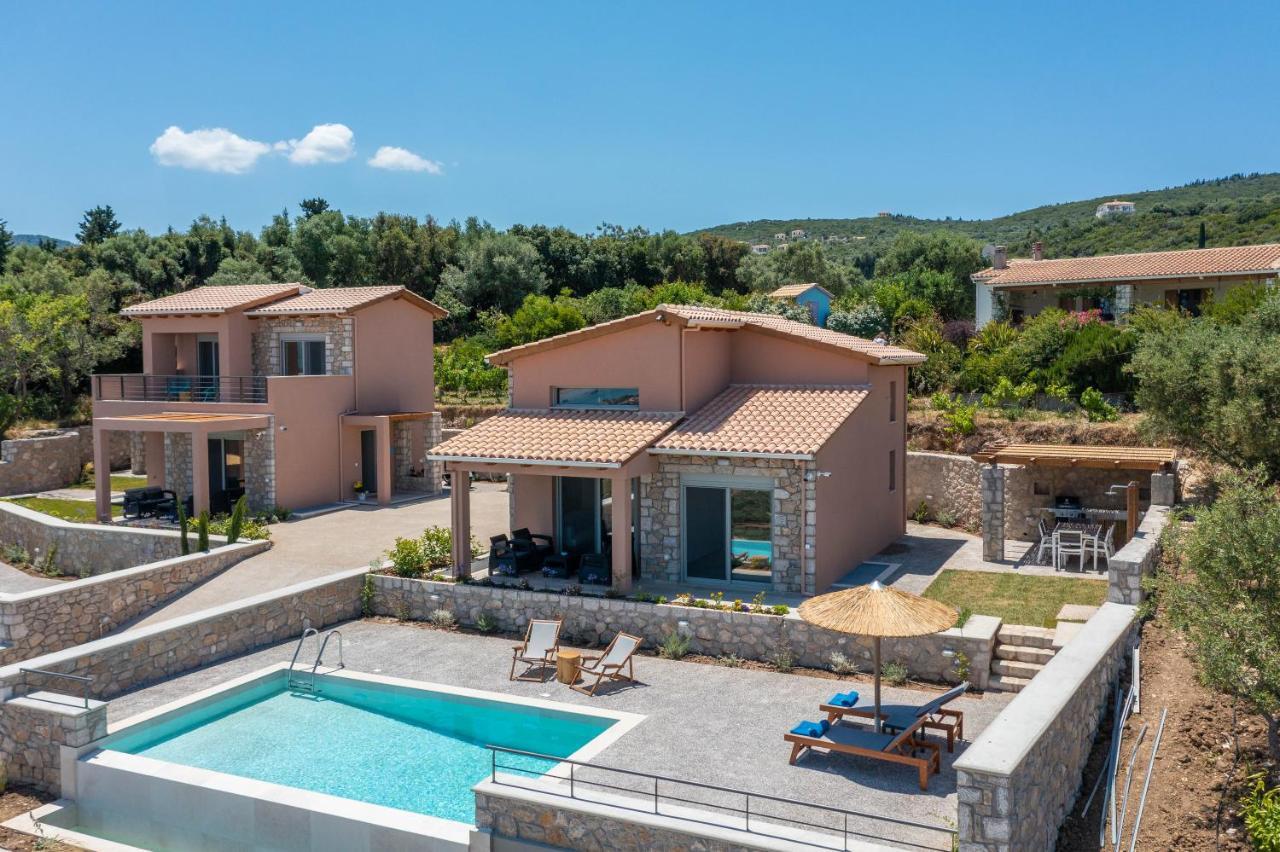 31 Blue Ionian Villas Apolpaina Екстериор снимка