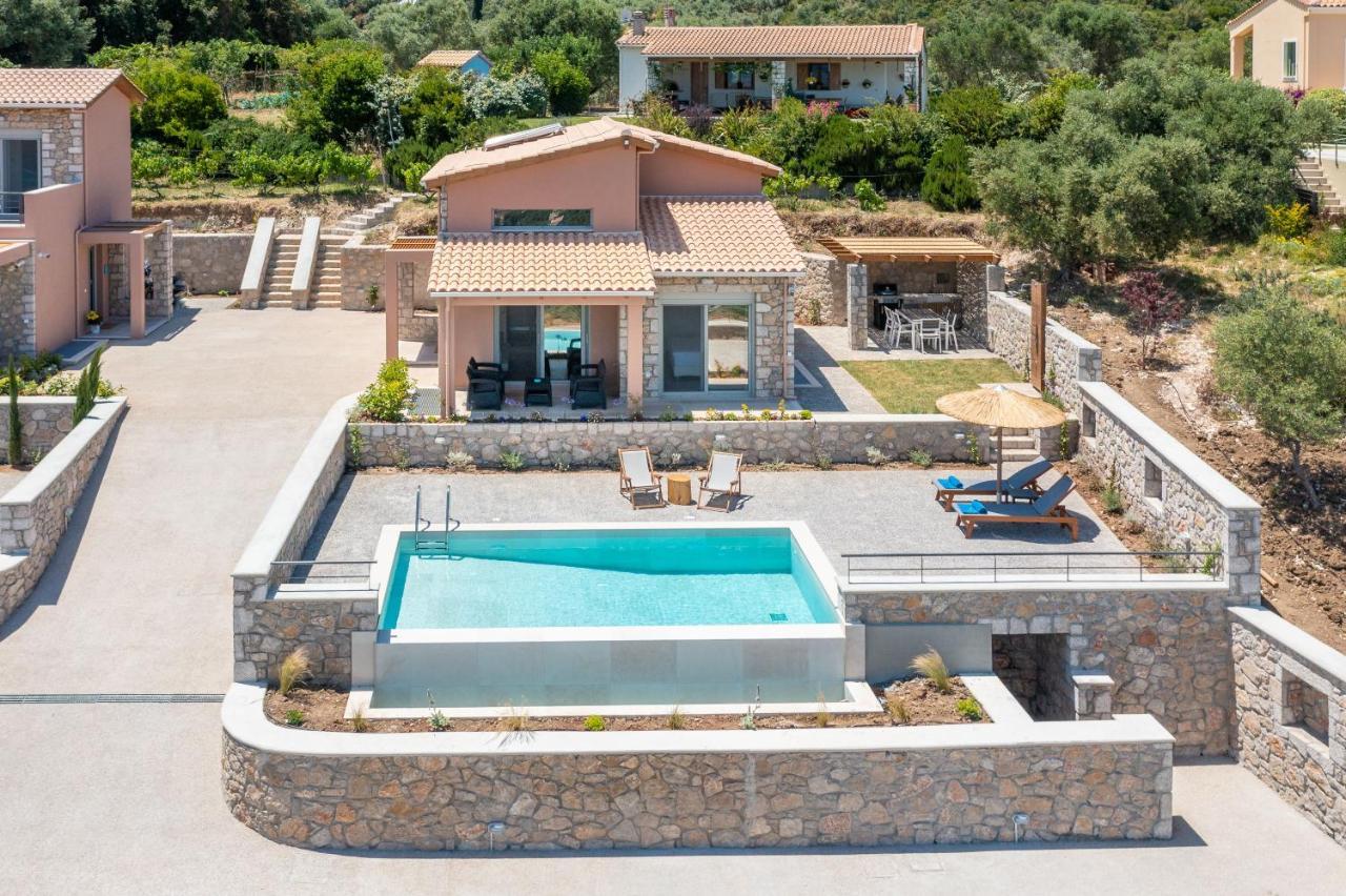 31 Blue Ionian Villas Apolpaina Екстериор снимка