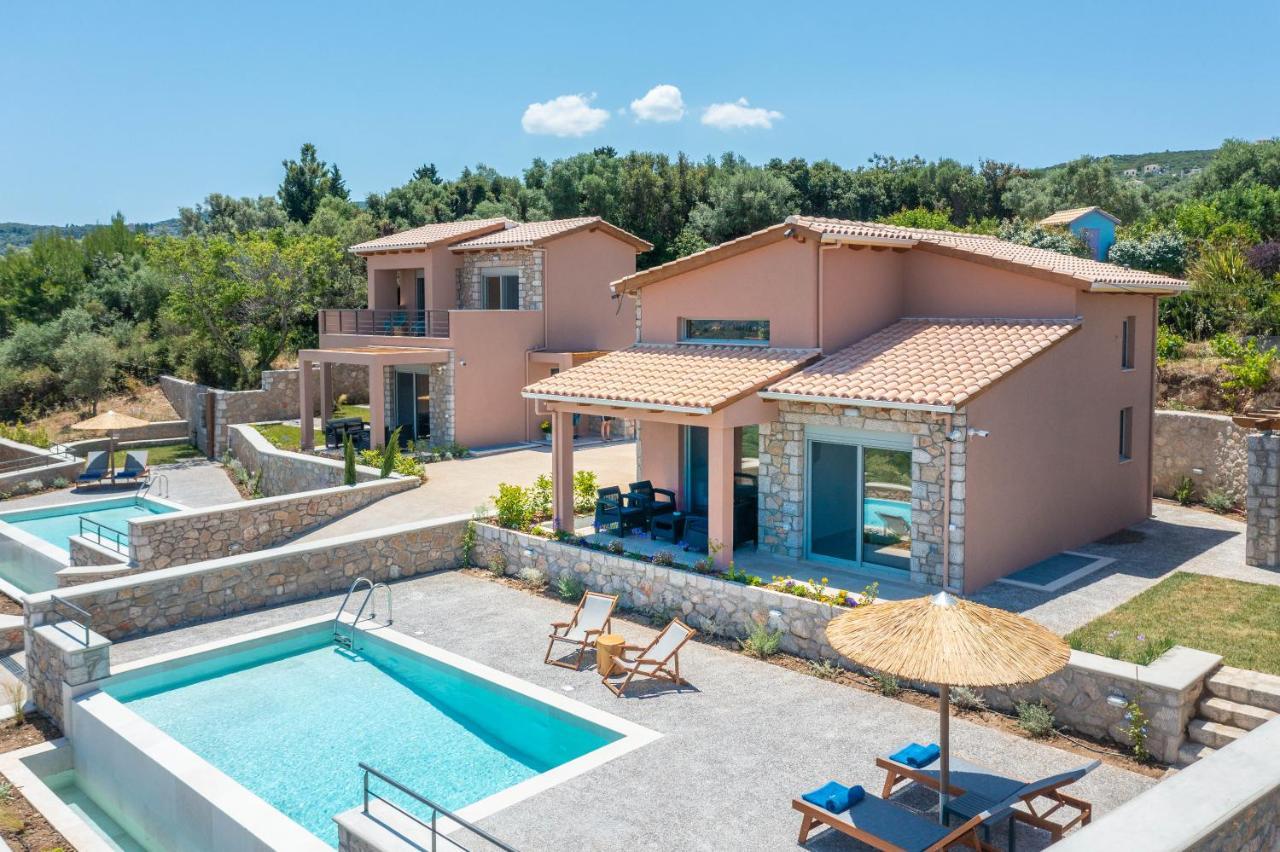 31 Blue Ionian Villas Apolpaina Екстериор снимка